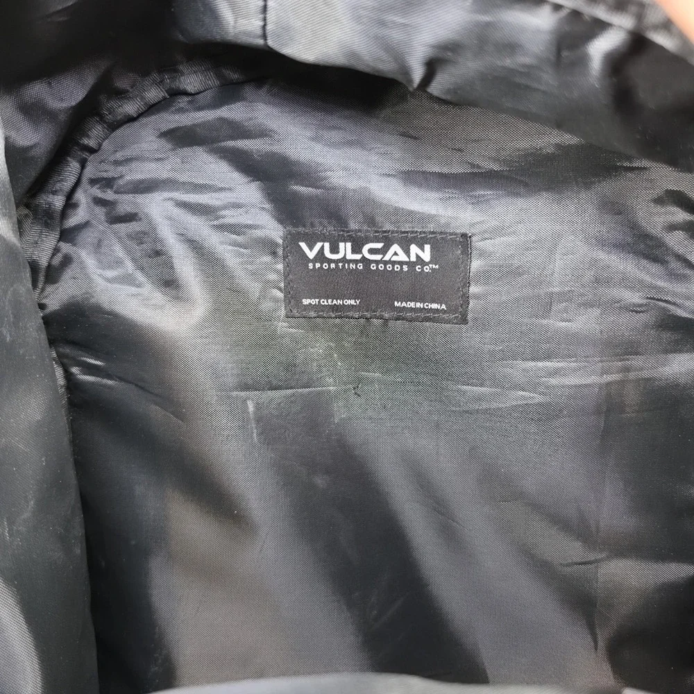Vulcan VPRO Pickleball Backpack Black Red Large Multipockets LightweightDurable